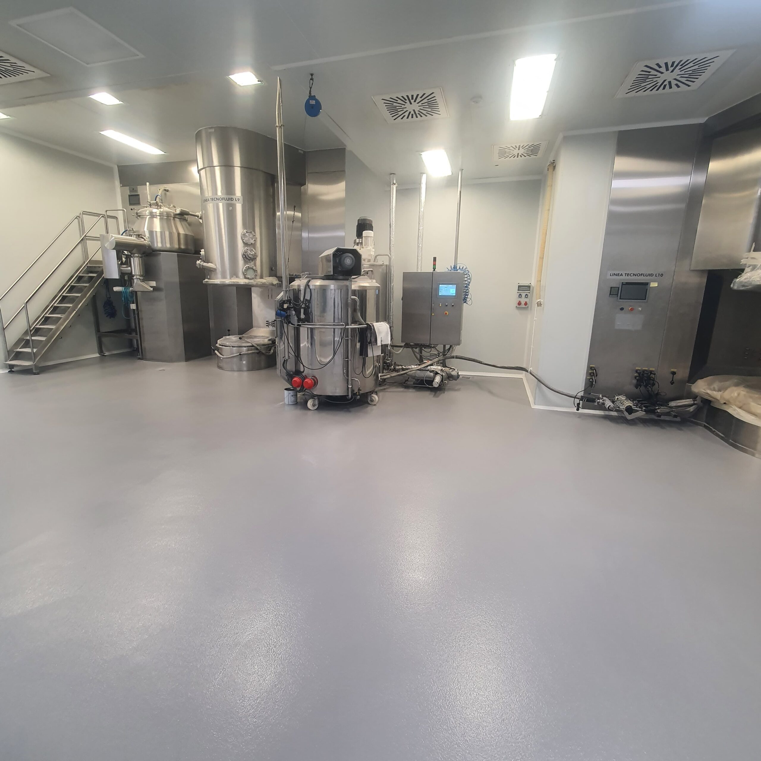 Pavimento Continuo Antideslizante Empresa alimentaria